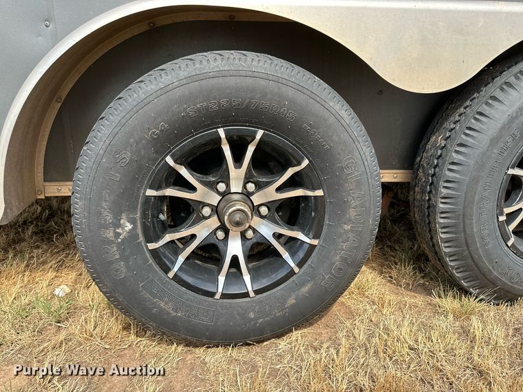 image for item DQ1429 2016 Covered Wagon  enclosed cargo trailer