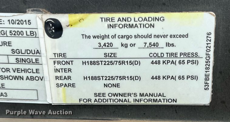 image for item DQ1429 2016 Covered Wagon  enclosed cargo trailer