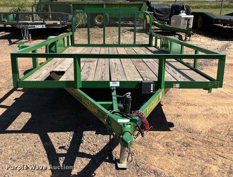 image for item DQ1437 2021 East Texas Trailers  utility trailer