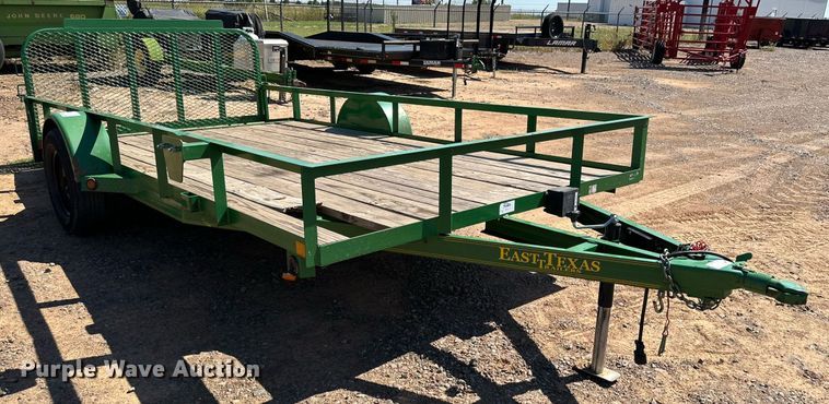 image for item DQ1437 2021 East Texas Trailers  utility trailer
