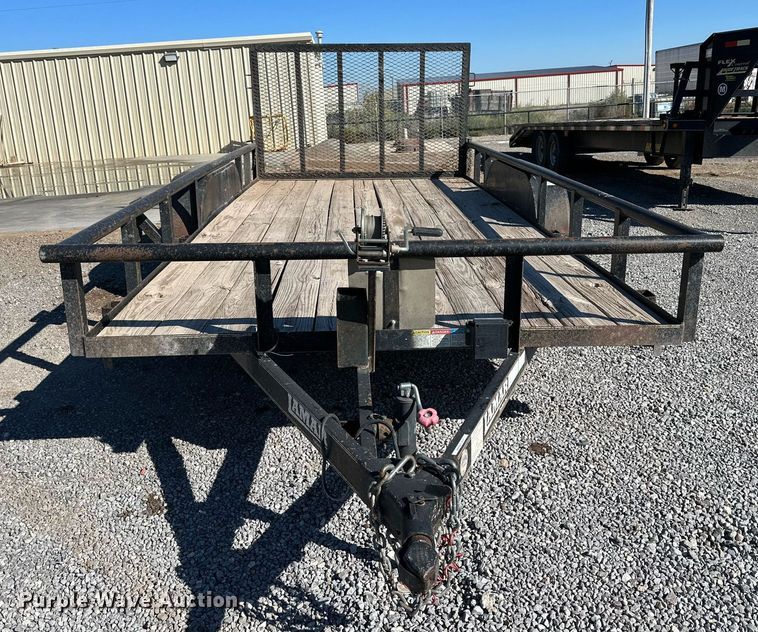 image for item DQ1450 2016 Lamar  utility trailer
