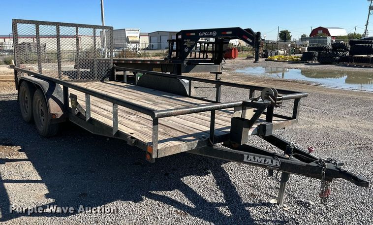 image for item DQ1450 2016 Lamar  utility trailer