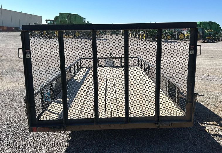 image for item DQ1450 2016 Lamar  utility trailer