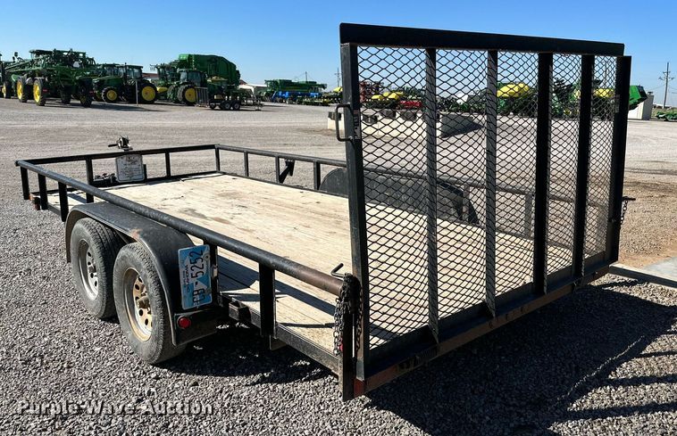 image for item DQ1450 2016 Lamar  utility trailer