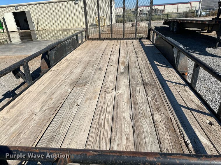 image for item DQ1450 2016 Lamar  utility trailer