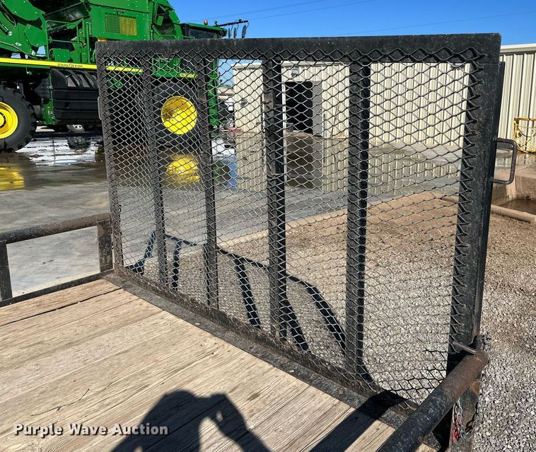 image for item DQ1450 2016 Lamar  utility trailer