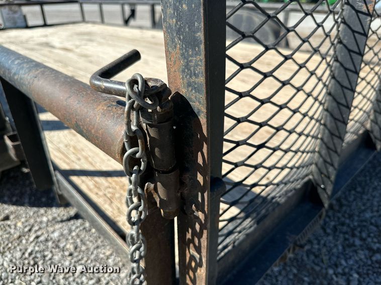 image for item DQ1450 2016 Lamar  utility trailer