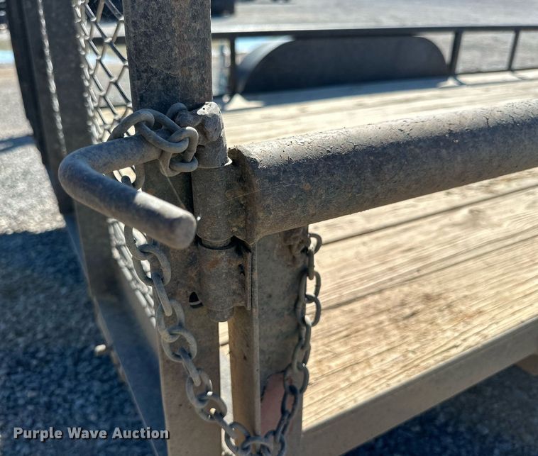 image for item DQ1450 2016 Lamar  utility trailer