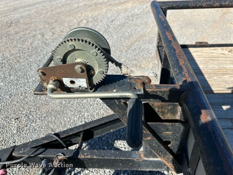 image for item DQ1450 2016 Lamar  utility trailer