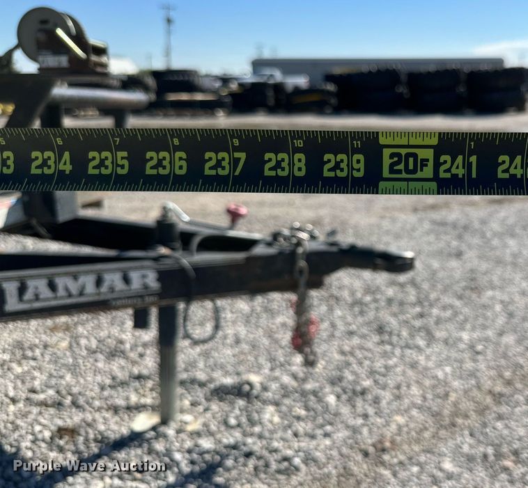 image for item DQ1450 2016 Lamar  utility trailer