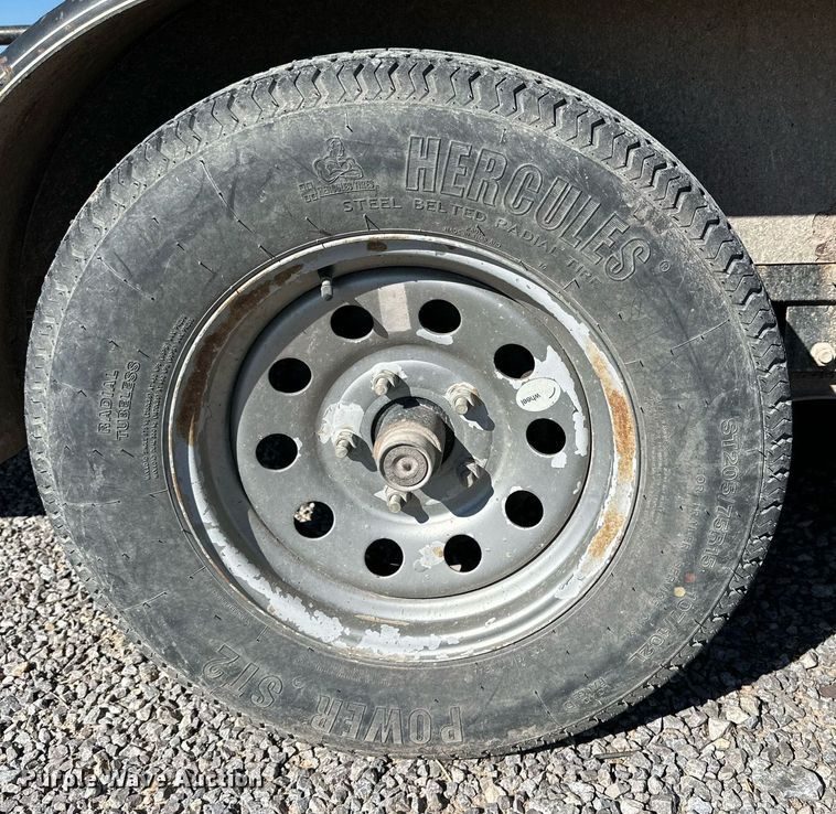 image for item DQ1450 2016 Lamar  utility trailer