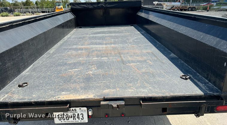 image for item DQ2216 2022 Texas Pride  dump trailer