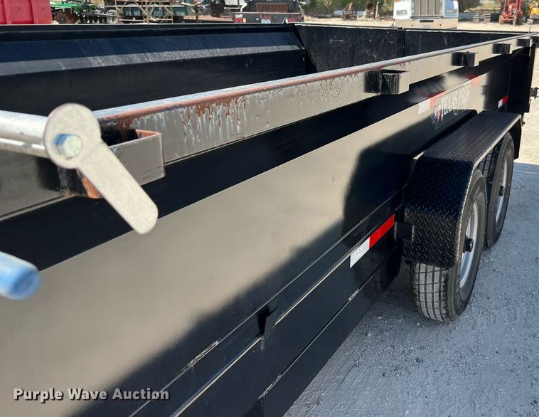 image for item DQ2216 2022 Texas Pride  dump trailer