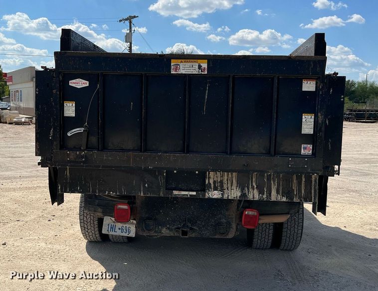 image for item DQ2219 2008 Ford F350 Super Duty  dump bed pickup truck