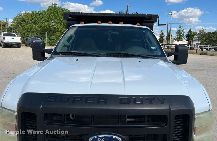 image for item DQ2219 2008 Ford F350 Super Duty  dump bed pickup truck