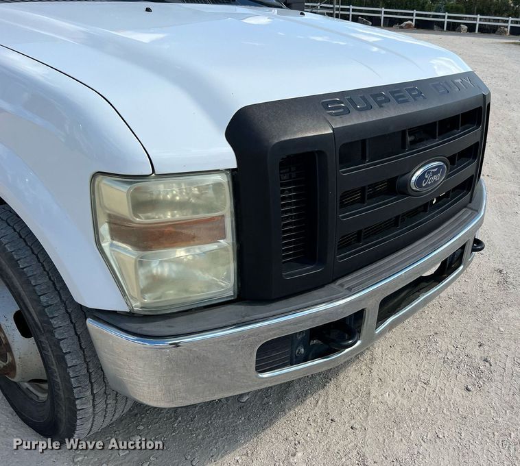 image for item DQ2219 2008 Ford F350 Super Duty  dump bed pickup truck