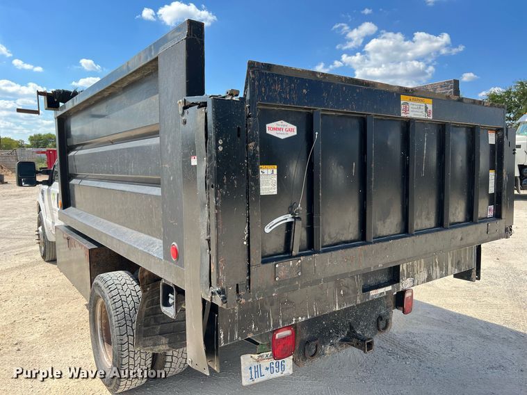 image for item DQ2219 2008 Ford F350 Super Duty  dump bed pickup truck