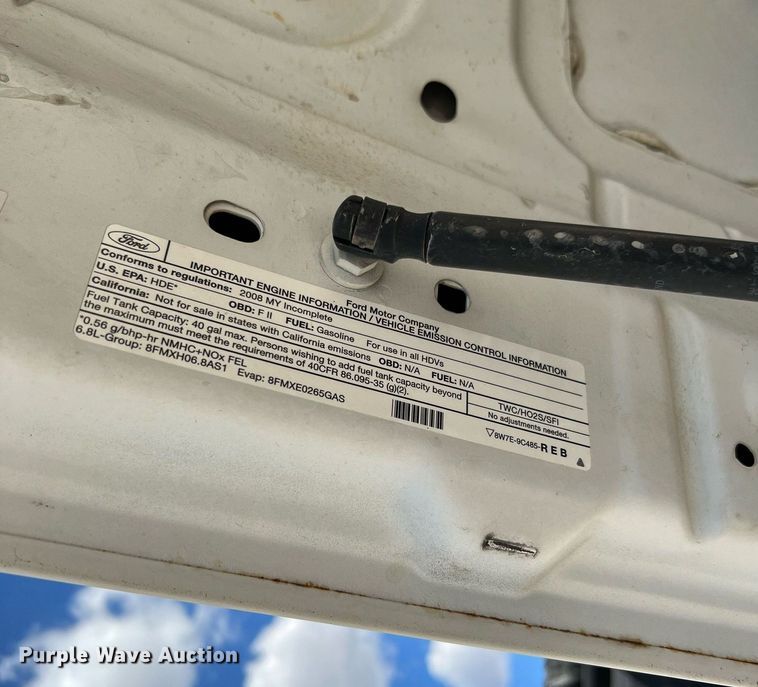 image for item DQ2219 2008 Ford F350 Super Duty  dump bed pickup truck