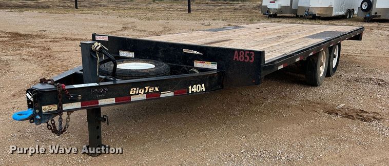 image for item DS2379 2018 Big Tex  equipment trailer