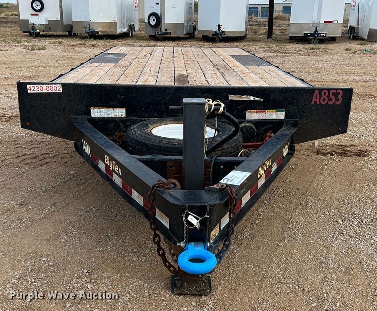 image for item DS2379 2018 Big Tex  equipment trailer