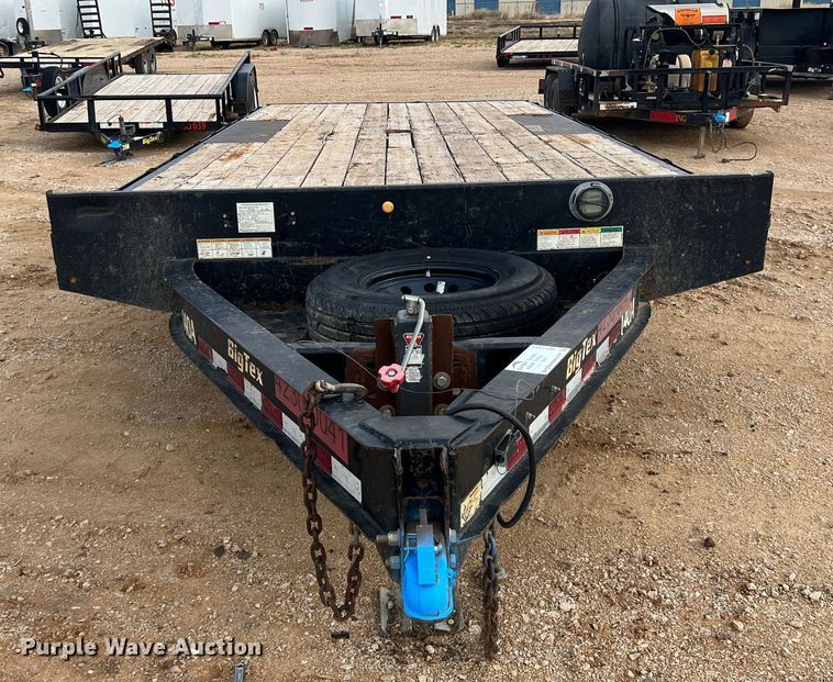 image for item DS2381 2018 Big Tex 140A-20BK-8SIR  equipment trailer