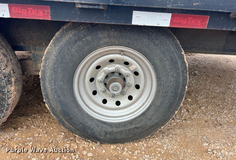 image for item DS2381 2018 Big Tex 140A-20BK-8SIR  equipment trailer