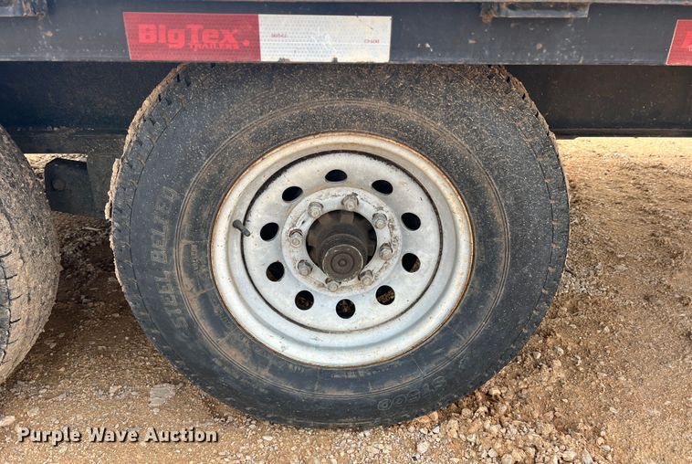 image for item DS2381 2018 Big Tex 140A-20BK-8SIR  equipment trailer