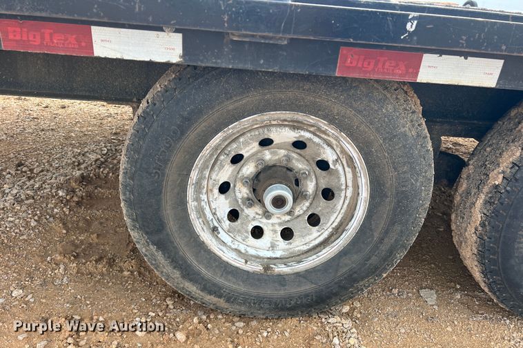 image for item DS2381 2018 Big Tex 140A-20BK-8SIR  equipment trailer