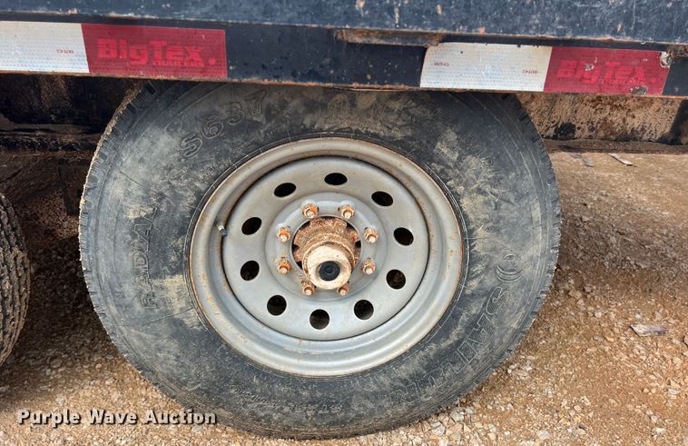 image for item DS2388 2017 Big Tex 14GN-20BK+5  equipment trailer