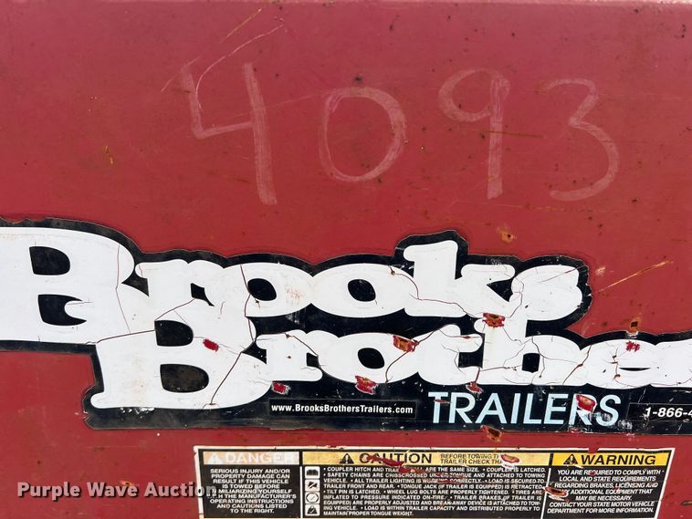 image for item DS2405 2010 Brooks Brothers 4RT-383-15KE  reel trailer