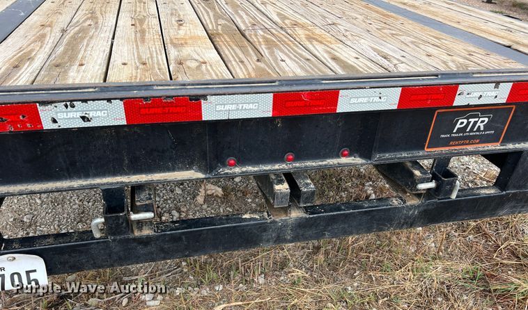 image for item DS2416 2019 Sure-Trac ST10220LPD02A-B-150  equipment trailer