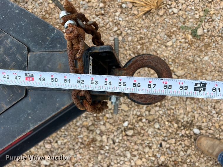 image for item DS2416 2019 Sure-Trac ST10220LPD02A-B-150  equipment trailer