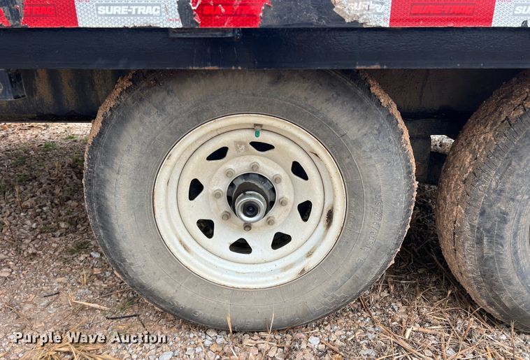 image for item DS2416 2019 Sure-Trac ST10220LPD02A-B-150  equipment trailer