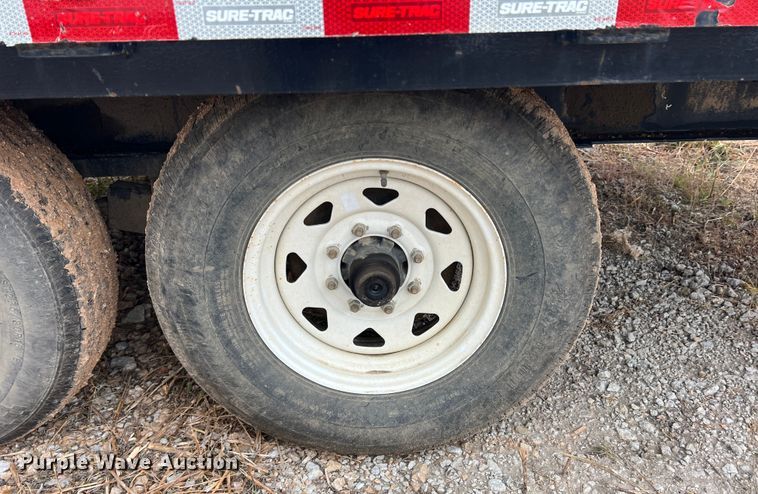 image for item DS2416 2019 Sure-Trac ST10220LPD02A-B-150  equipment trailer