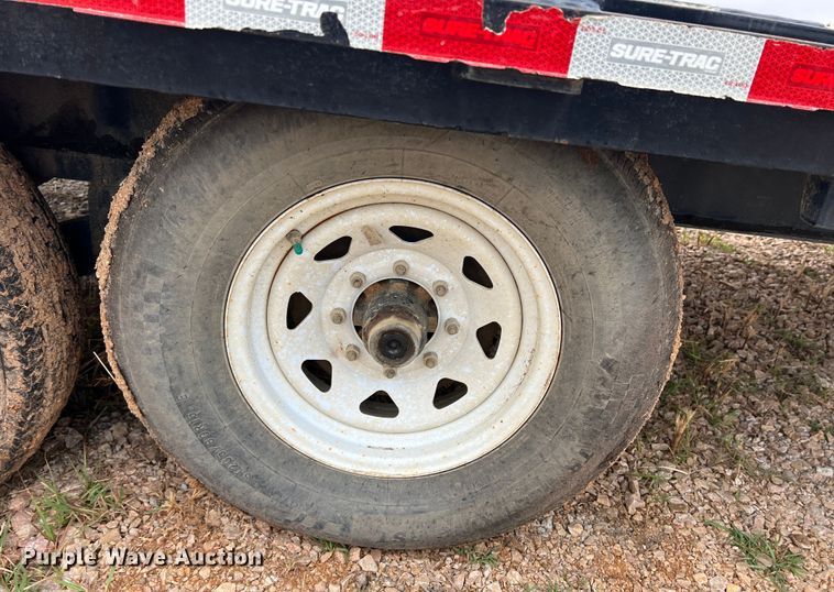 image for item DS2416 2019 Sure-Trac ST10220LPD02A-B-150  equipment trailer