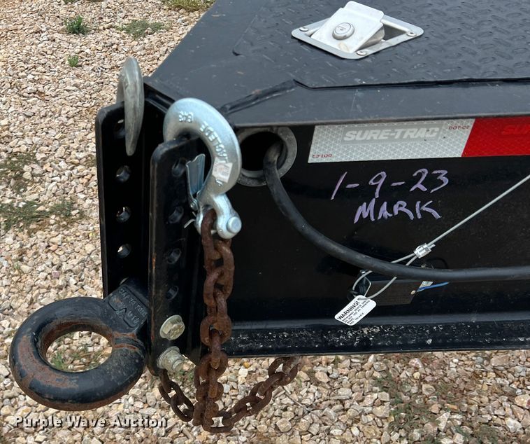 image for item DS2418 2020 Sure-Trac  equipment trailer