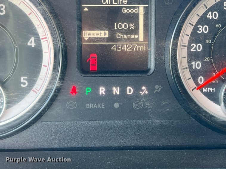 image for item DS2457 2018 Dodge Ram 5500  Crew Cab flatbed truck