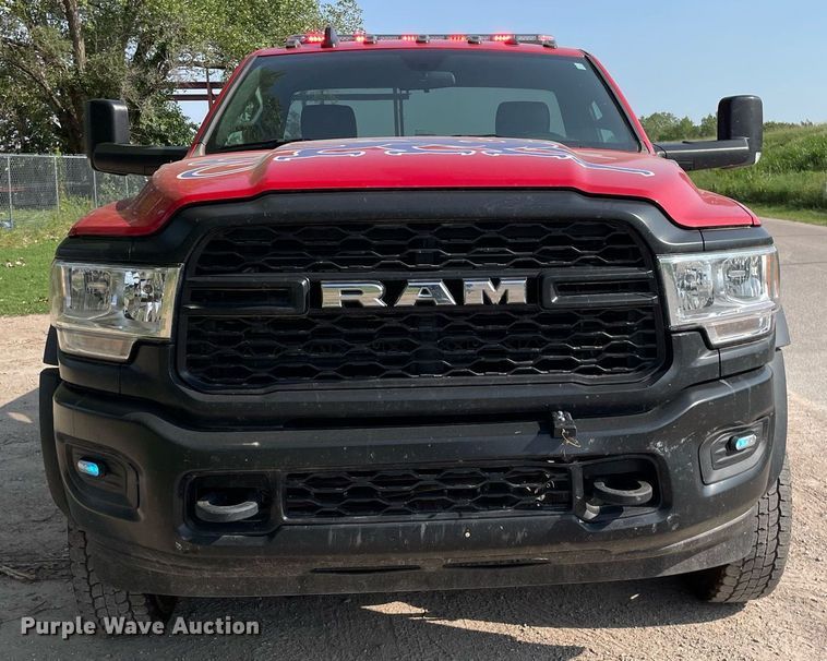 image for item HN9944 2022 Dodge Ram 5500HD  rollback truck