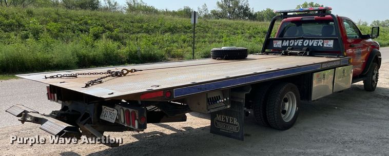 image for item HN9944 2022 Dodge Ram 5500HD  rollback truck