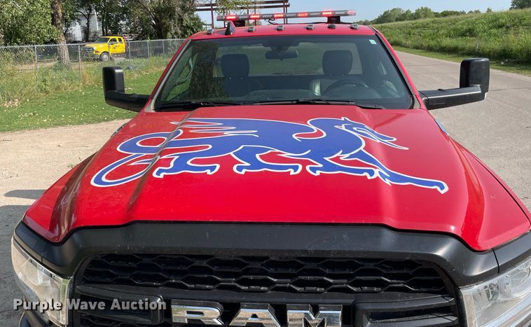 image for item HN9944 2022 Dodge Ram 5500HD  rollback truck