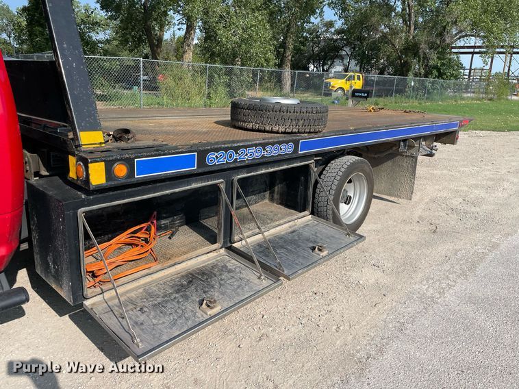 image for item HN9944 2022 Dodge Ram 5500HD  rollback truck