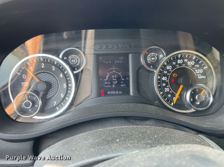 image for item HN9944 2022 Dodge Ram 5500HD  rollback truck