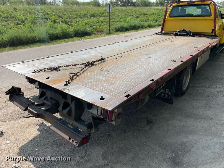 image for item HN9946 2011 Ford F650 Super Duty XLT Pro Loader  SuperCrew rollback truck