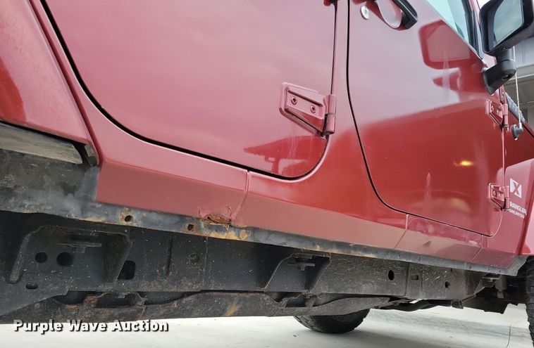 image for item IQ9945 2008 Jeep Wrangler Unlimited  SUV