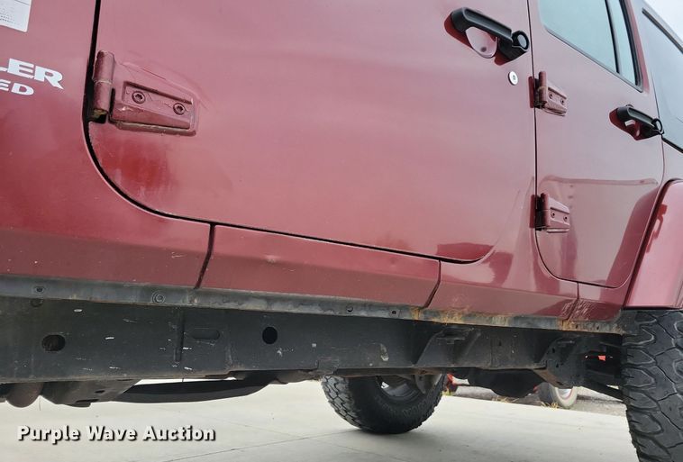 image for item IQ9945 2008 Jeep Wrangler Unlimited  SUV