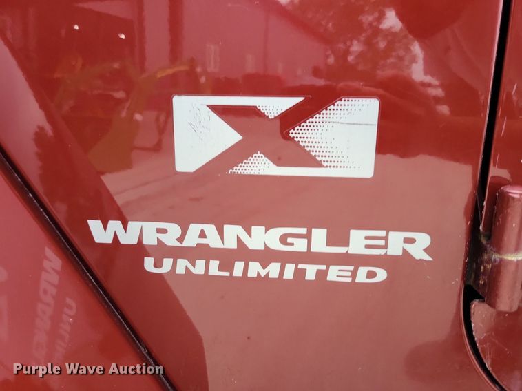 image for item IQ9945 2008 Jeep Wrangler Unlimited  SUV