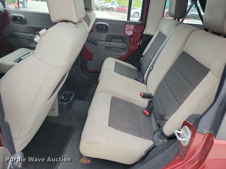 image for item IQ9945 2008 Jeep Wrangler Unlimited  SUV