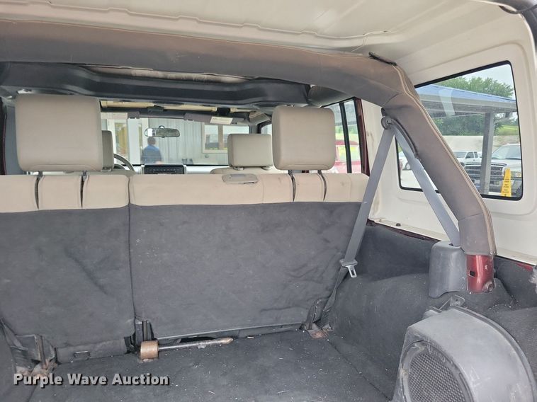 image for item IQ9945 2008 Jeep Wrangler Unlimited  SUV