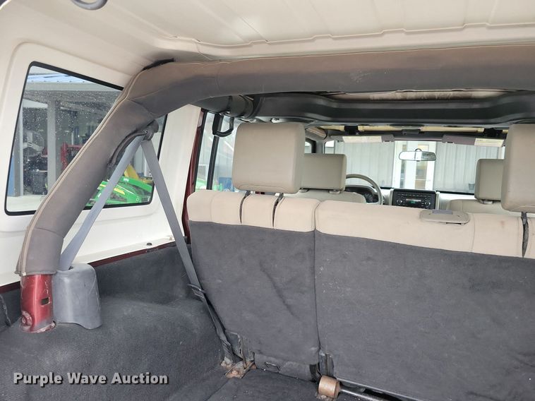 image for item IQ9945 2008 Jeep Wrangler Unlimited  SUV