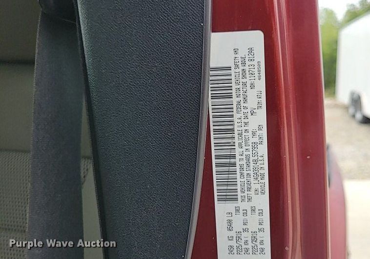 image for item IQ9945 2008 Jeep Wrangler Unlimited  SUV